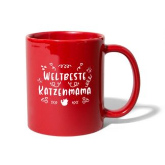 Tasse mit der Aufschrift "Weltbeste Katzenmama"