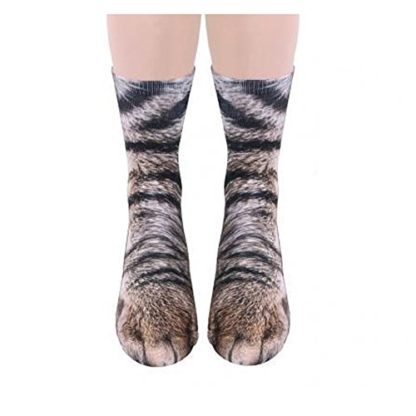 5 Paar Katzen Socken - Süße Socken Für Katzenliebhaber Mit Verschiedenen Designs
