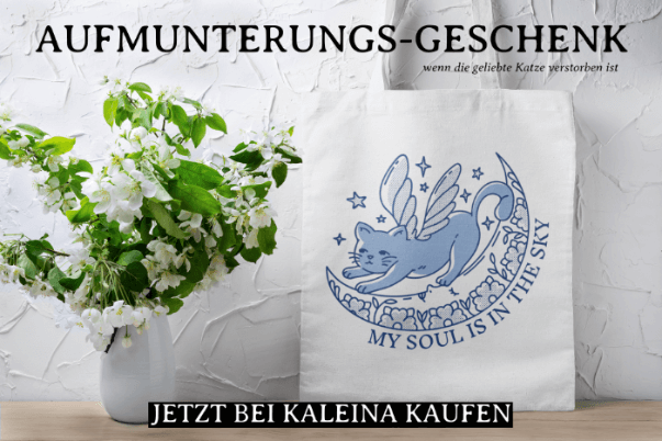 Katze gestorben Geschenk
